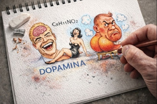 Fraszka 30/33 z tematu O powadze i śmiechu - ilustracja