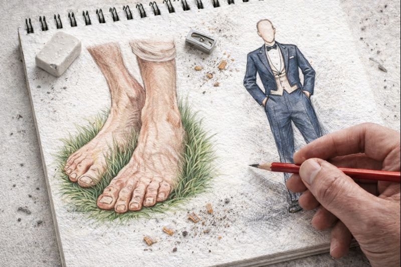 Fraszka 12/15 z tematu O snobiźmie - ilustracja