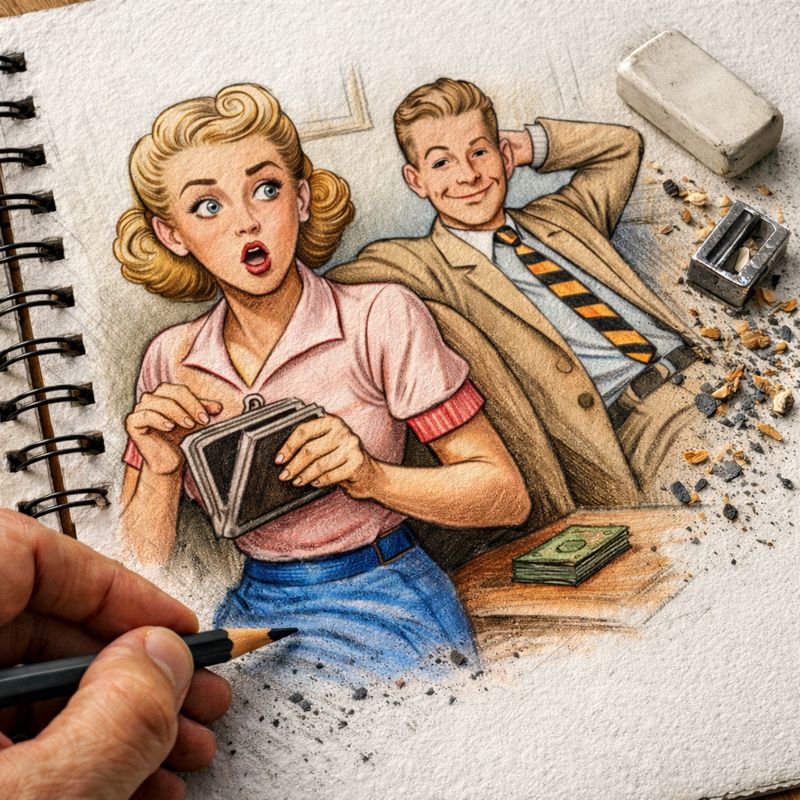 Fraszka 4/48 z tematu Erotyczne - ilustracja