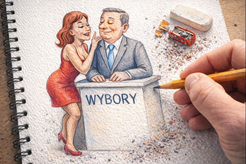 Fraszka 34/48 z tematu Erotyczne - ilustracja