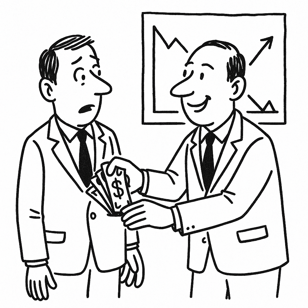 Fraszka 7/71 z tematu O biznesie - ilustracja