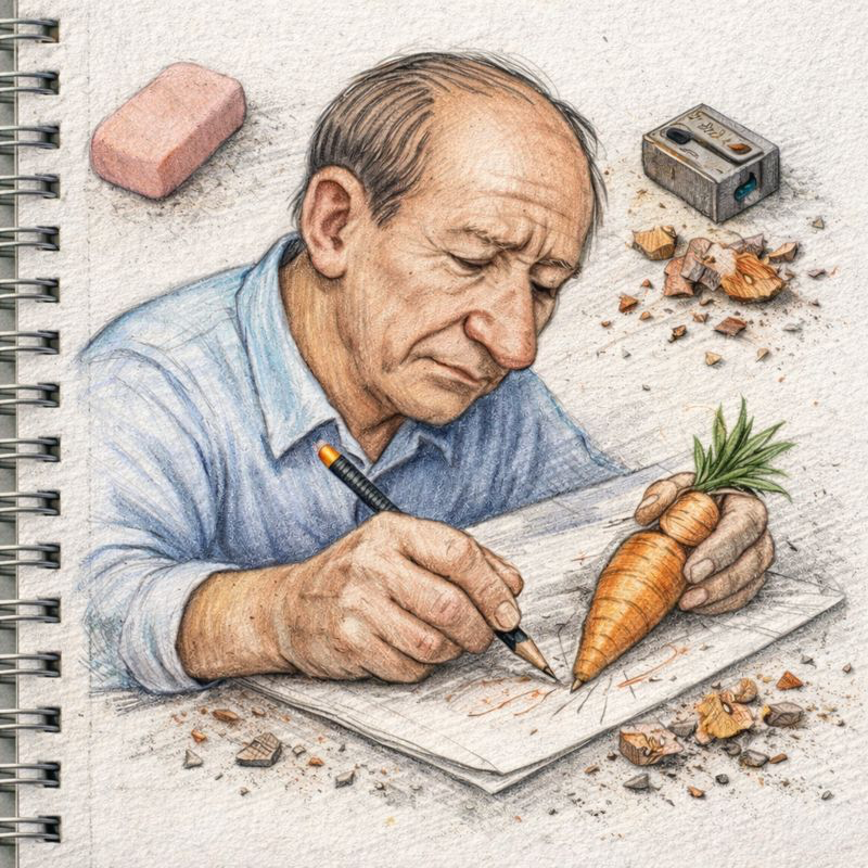 Fraszka 18/67 z tematu O nauce i technice - ilustracja