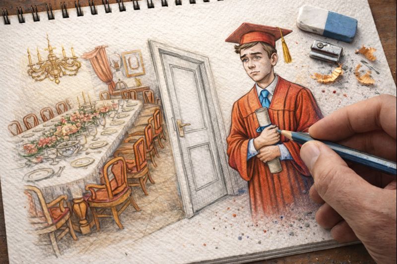 Fraszka 53/67 z tematu O nauce i technice - ilustracja