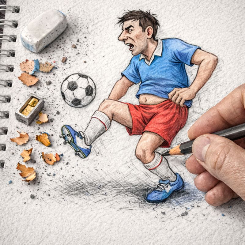 Fraszka 12/38 z tematu O sporcie - ilustracja