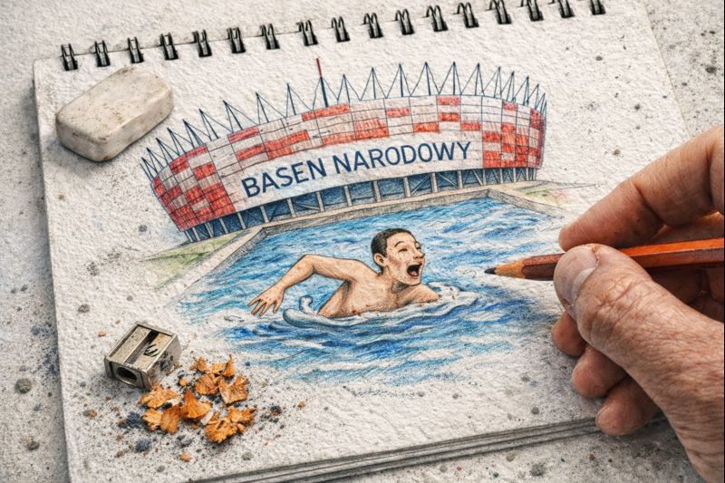 Fraszka 27/38 z tematu O sporcie - ilustracja