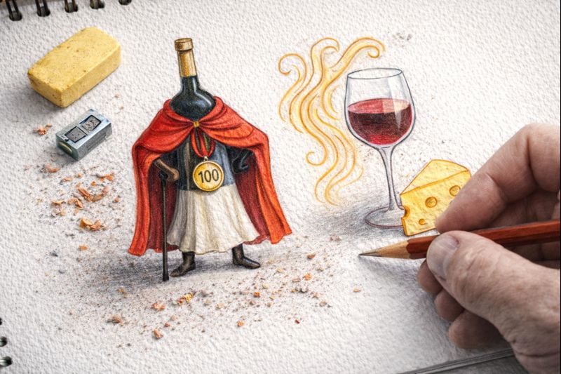 Fraszka 20/45 z tematu O trunkach - ilustracja