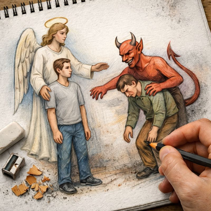 Fraszka 11/22 z tematu Do kierowców - ilustracja