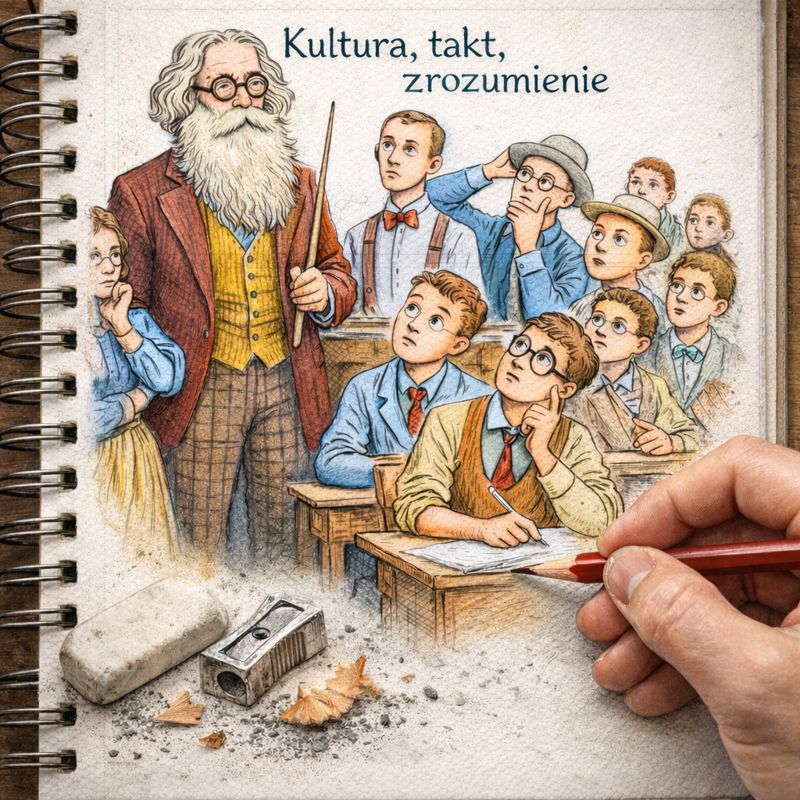 Fraszka 15/19 z tematu O elegancji - ilustracja