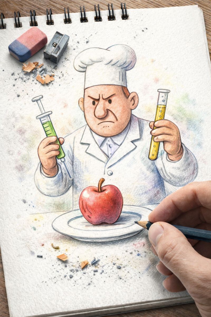 Fraszka 46/47 z tematu O kulinariach - ilustracja