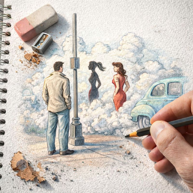 Fraszka 12/16 z tematu O ruchu drogowym - ilustracja