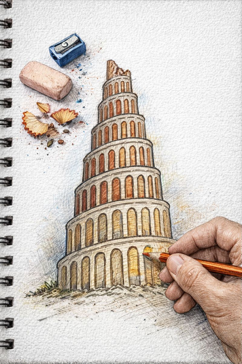 Fraszka 11/14 z tematu Do agnostyka - ilustracja