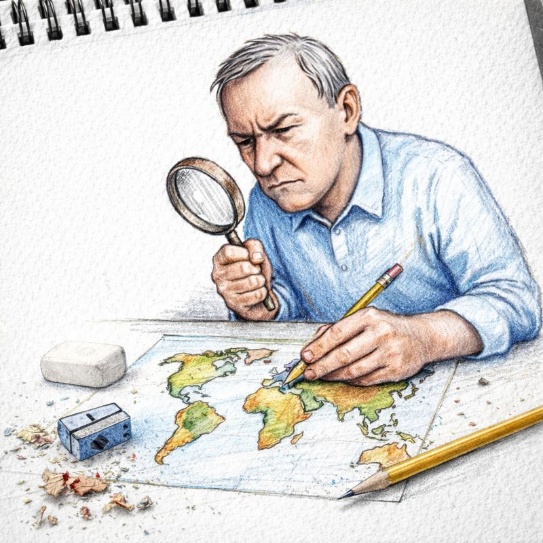 Fraszka 4/5 z tematu O sąsiadach - ilustracja