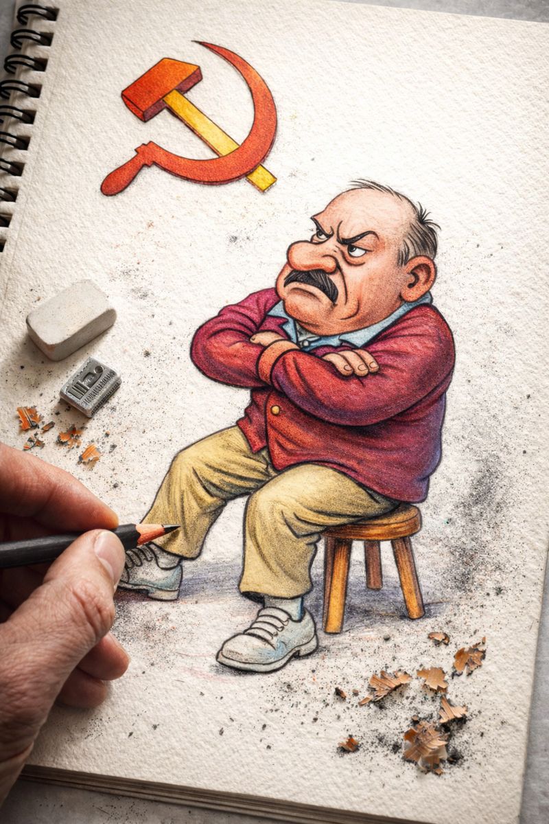 Fraszka 49/51 z tematu Wspomnienia z PRL-u - ilustracja